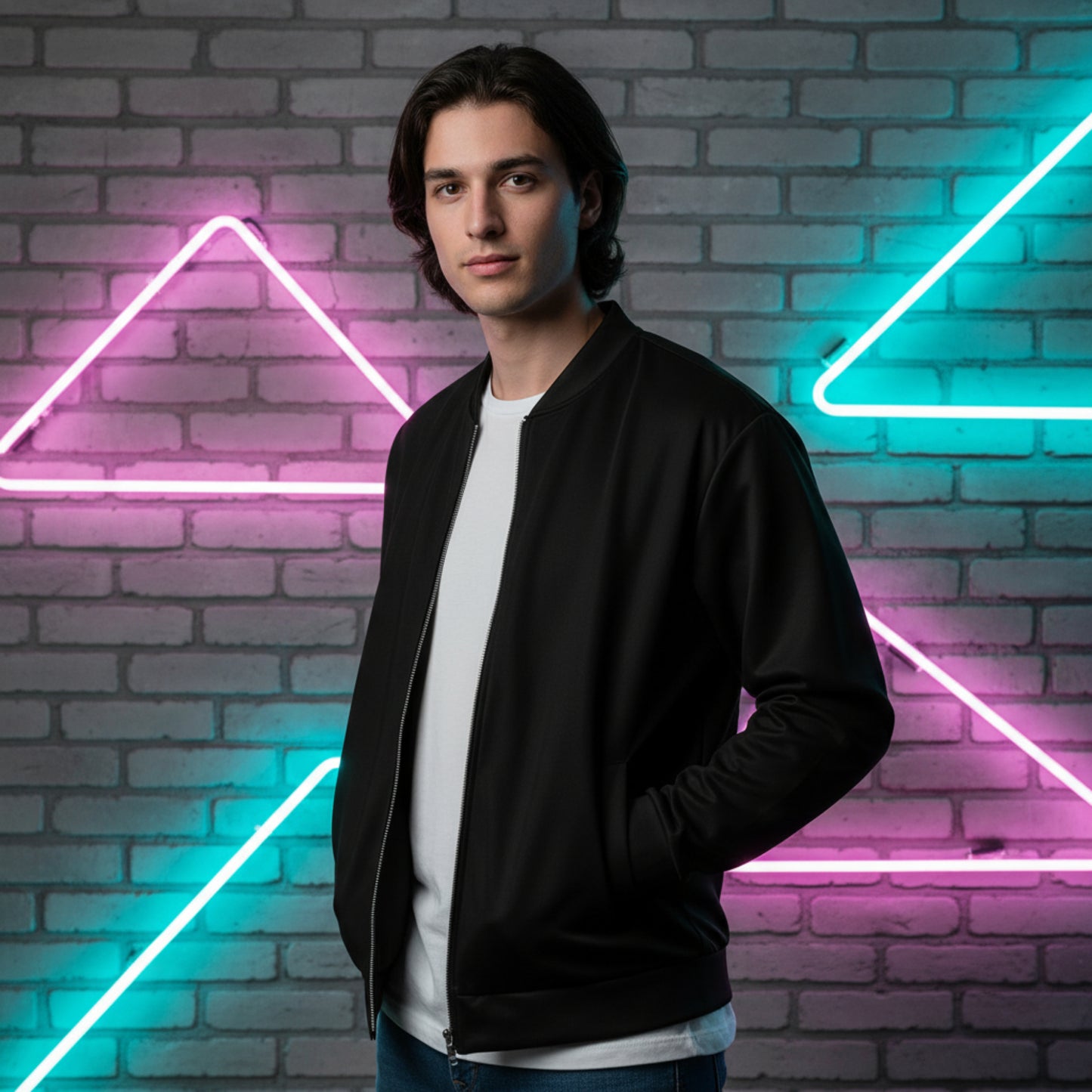 Gamer Level Think out of the Box Unisex Bomberjacke