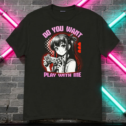 Gamer Level Play with me Unisex-T-Shirt