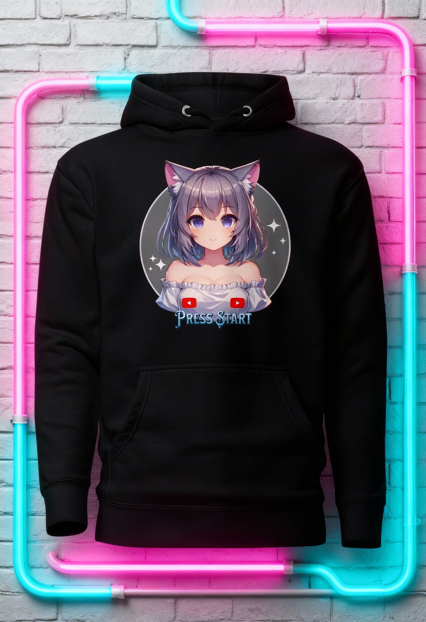 Gamer Level Press Start Unisex Hoodie