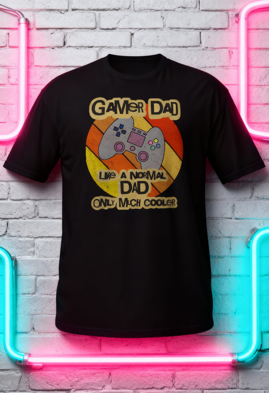 Gamer Level Gamer Dad Unisex-T-Shirt