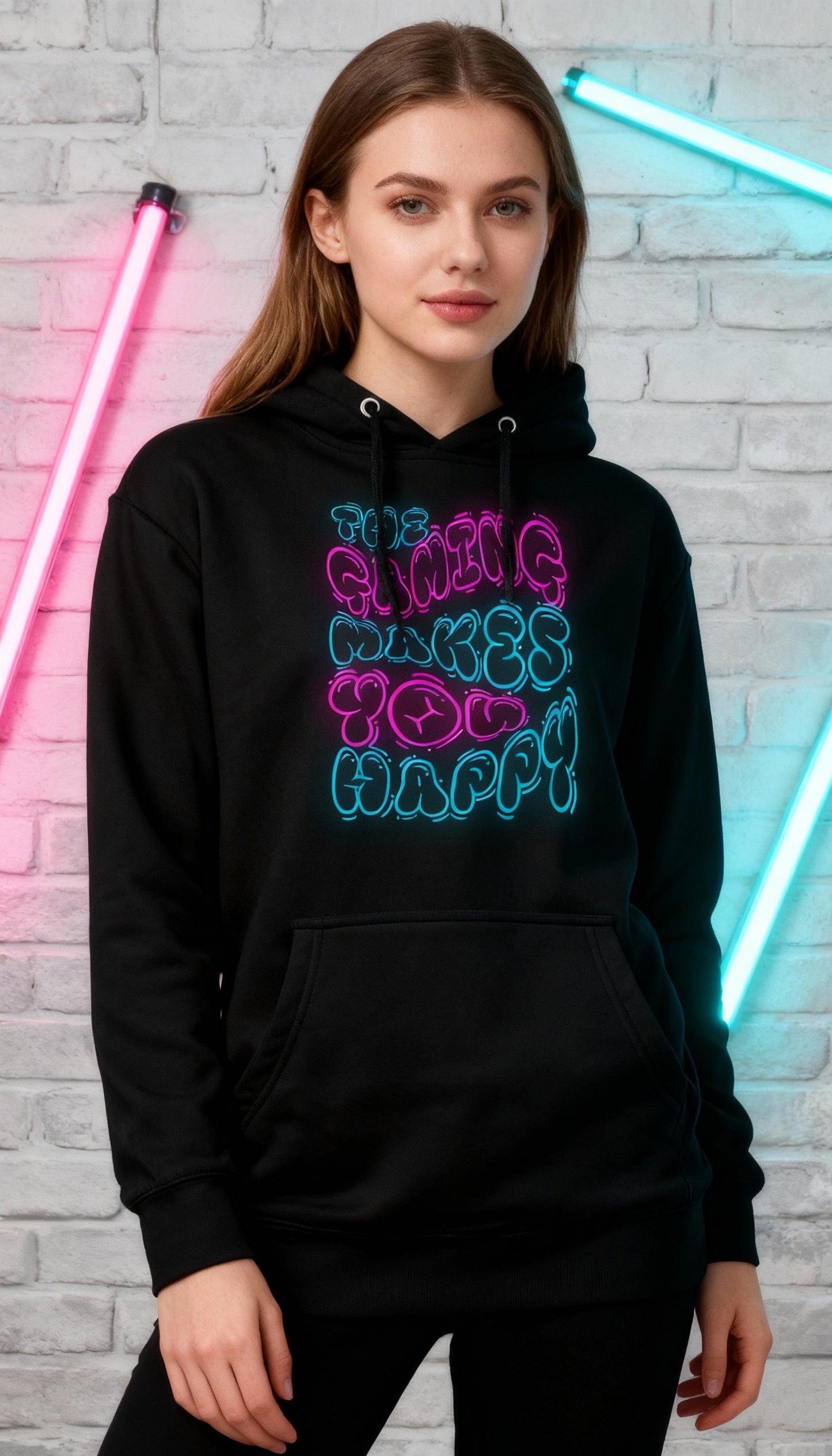 Gamer Level The Gaming makes you Happy Unisex Hoodie