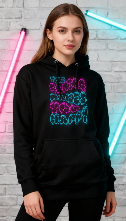 Gamer Level The Gaming makes you Happy Unisex Hoodie