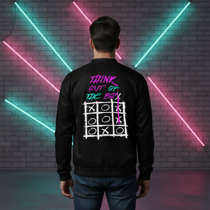 Gamer Level Think out of the Box Unisex Bomberjacke