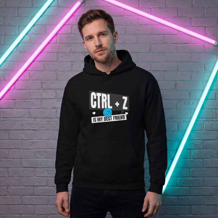 Gamer Level CTRL+ Z Unisex Hoodie