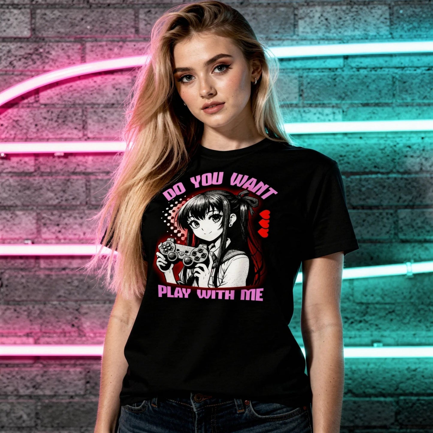 Gamer Level Play with me Unisex-T-Shirt