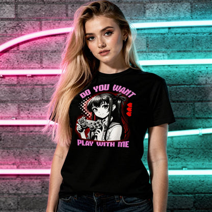 Gamer Level Play with me Unisex-T-Shirt