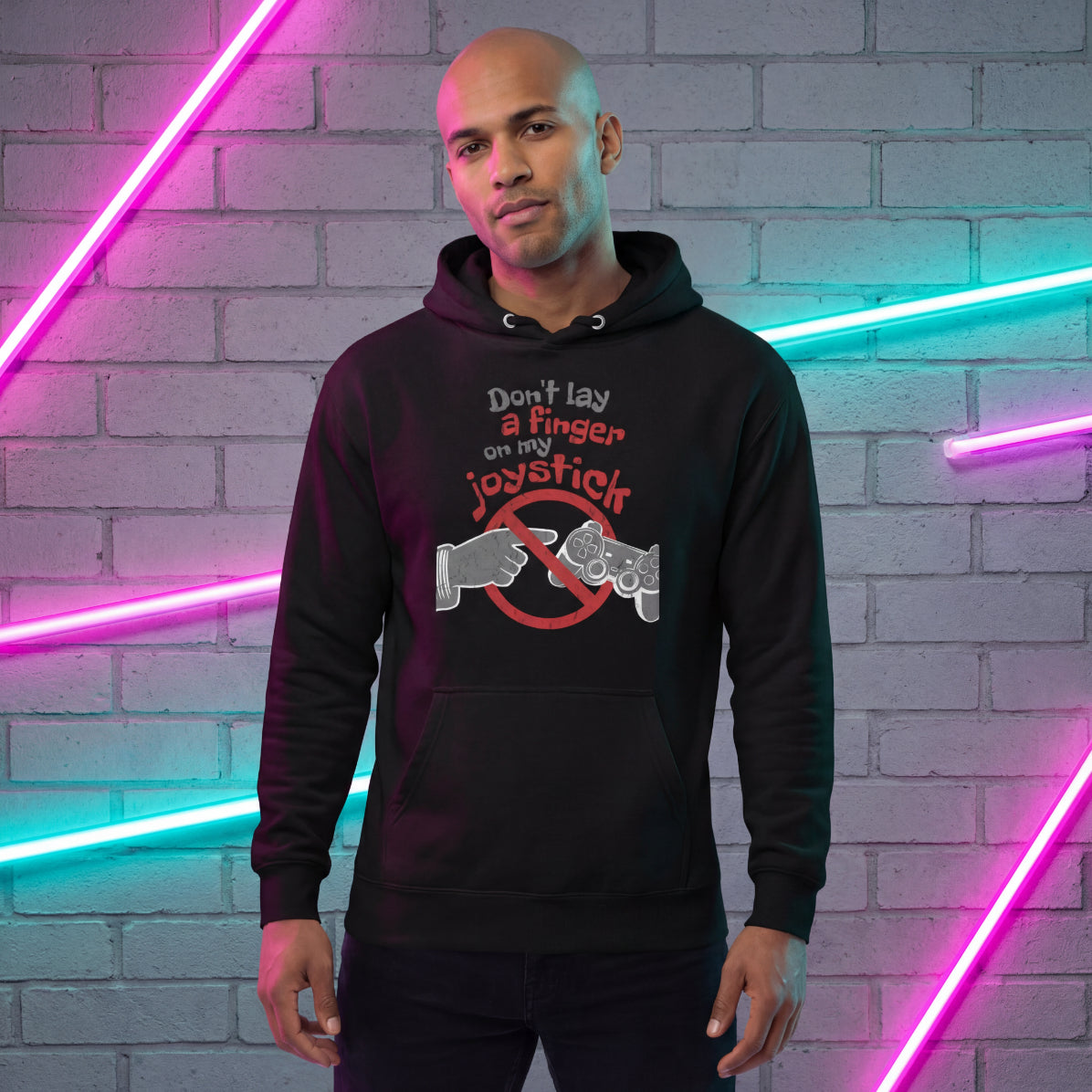 Gamer Level my Joystick Unisex Hoodie