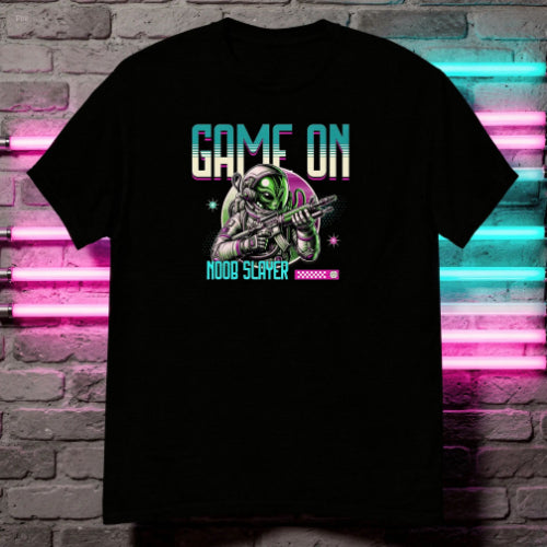 Gamer Level Noob Sayer Unisex-T-Shirt