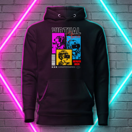 Gamer Level Virtual Stories Unisex Hoodie