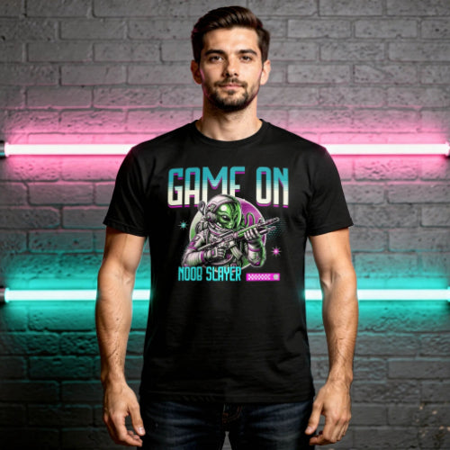 Gamer Level Noob Sayer Unisex-T-Shirt