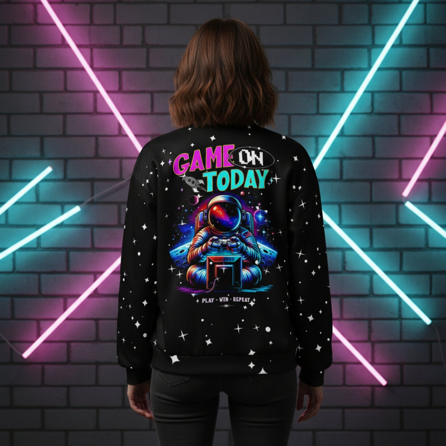 Gamer Level Game on Today Unisex Bomberjacke