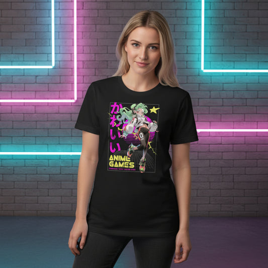 Gamer Level Anime Games Unisex-T-Shirt