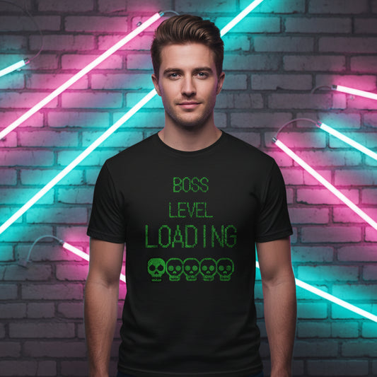 Gamer Level Boss Level Unisex-T-Shirt