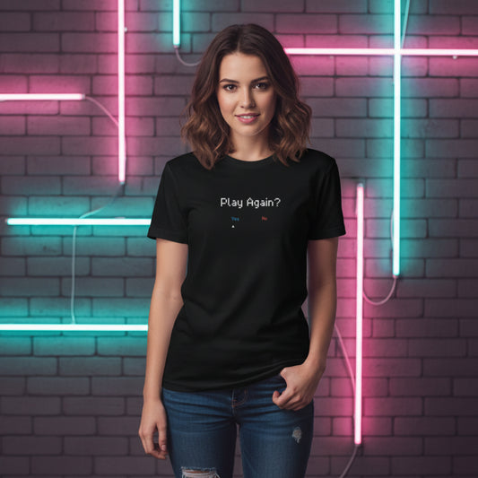 Gamer Level Play Again Unisex-T-Shirt