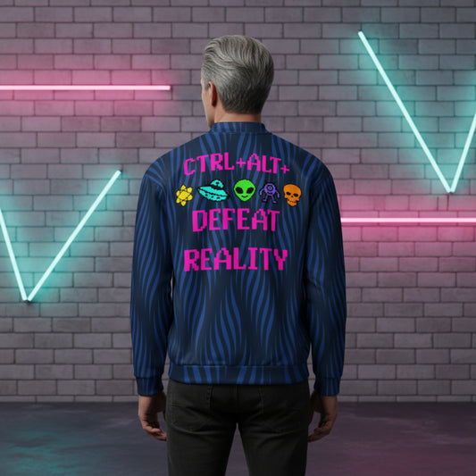 Gamer Level CTRL+ALT+ Unisex Bomberjacke
