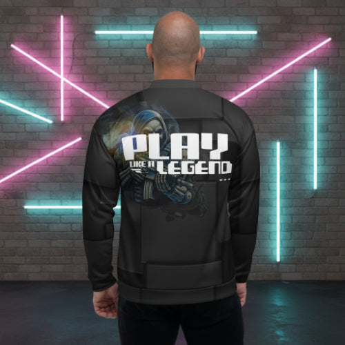 Gamer Level Legend Unisex Bomberjacke