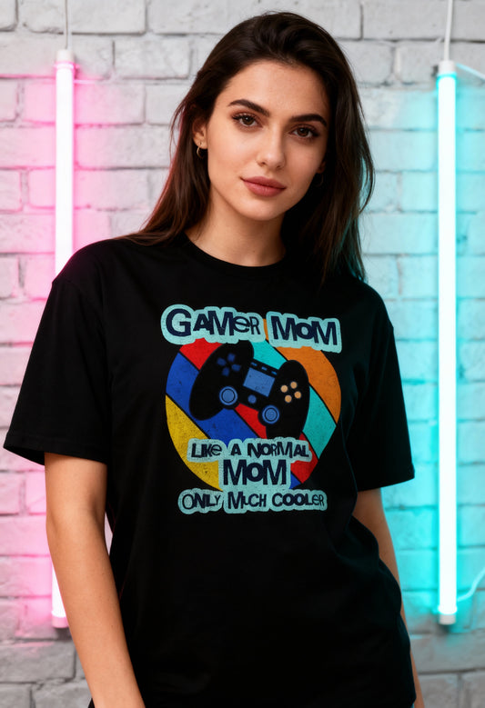 Gamer Level Gamer Mom Unisex-T-Shirt