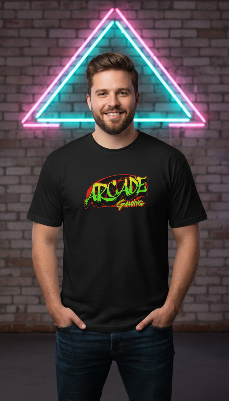 Gamer Level Arcade Gaming Unisex-T-Shirt