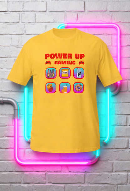 Gamer Level Power UPs Unisex-T-Shirt