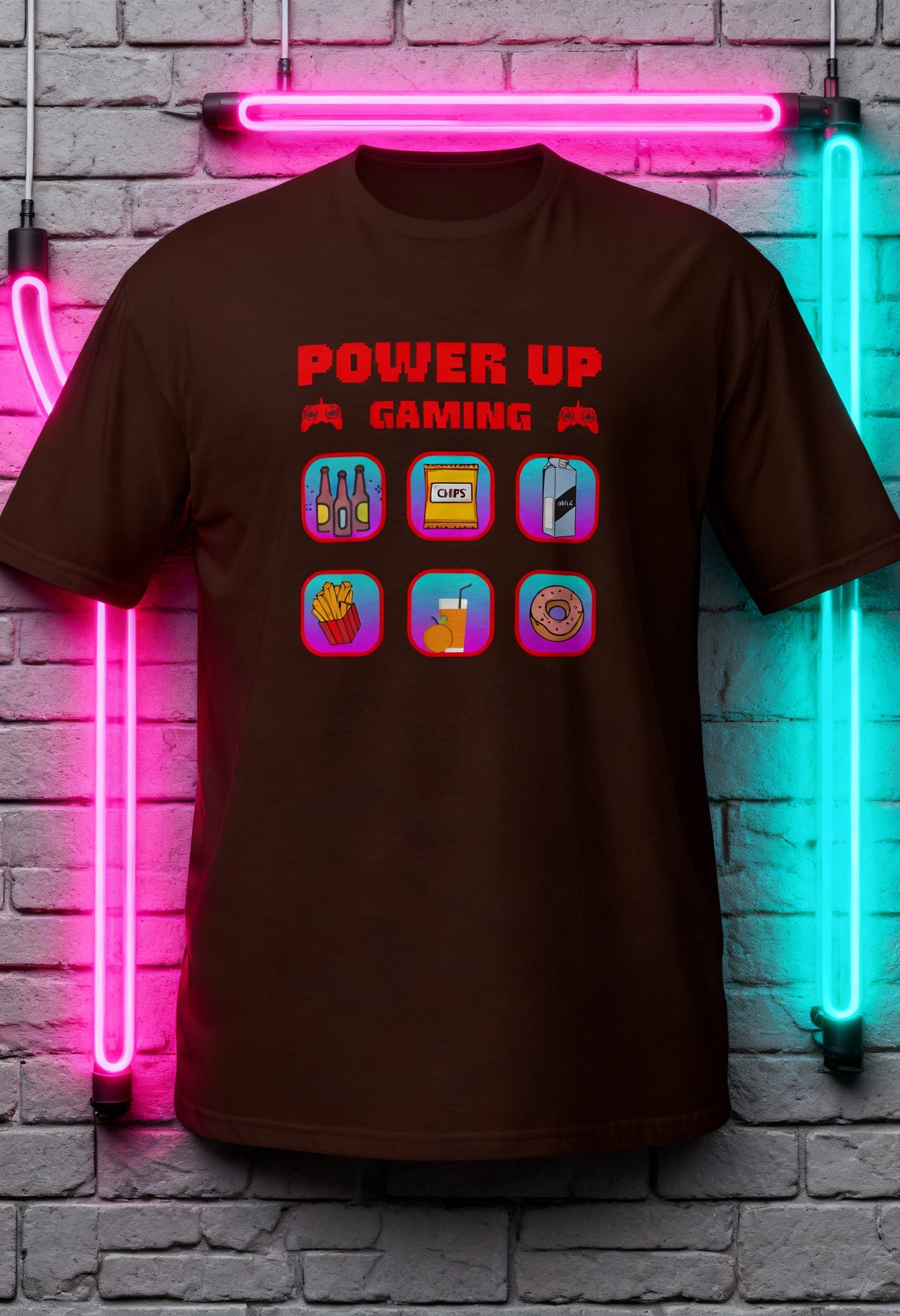Gamer Level Power UPs Unisex-T-Shirt