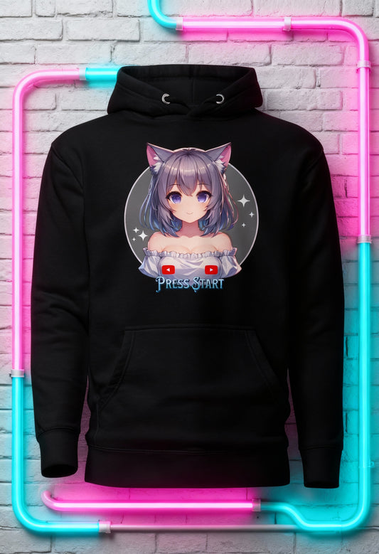 Gamer Level Press Start Unisex Hoodie