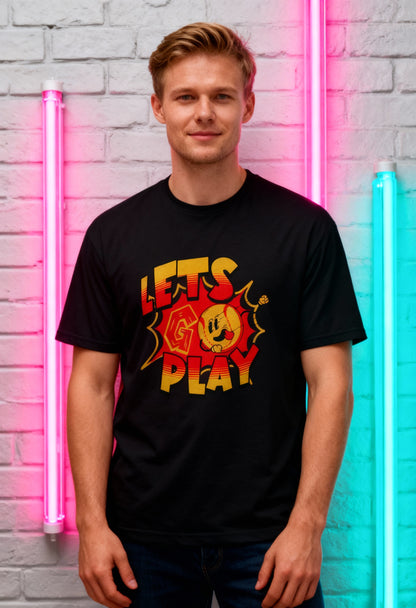 Gamer Level Lets Play Unisex-T-Shirt