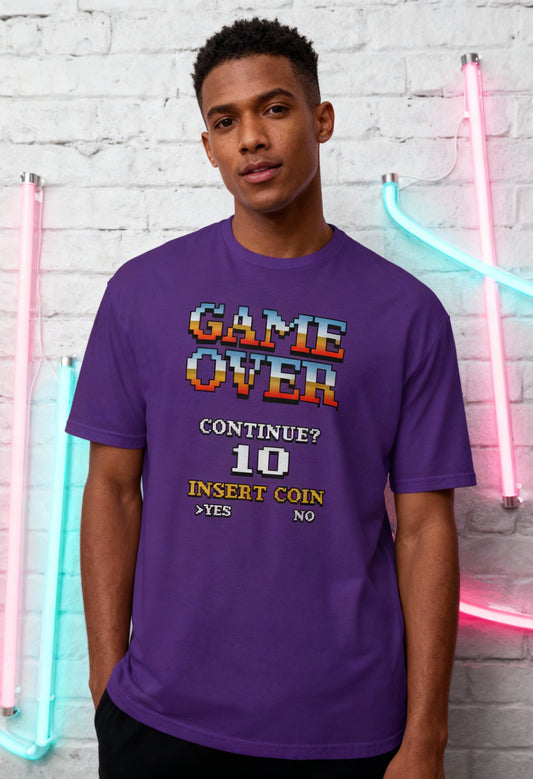 Gamer Level Game Over Unisex-T-Shirt