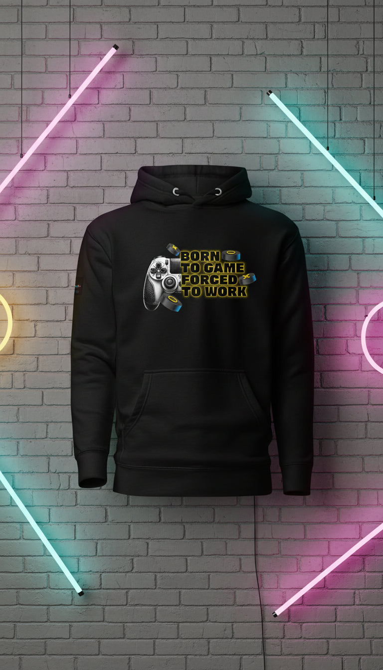 Gamer Level Born to Game Unisex Hoodie