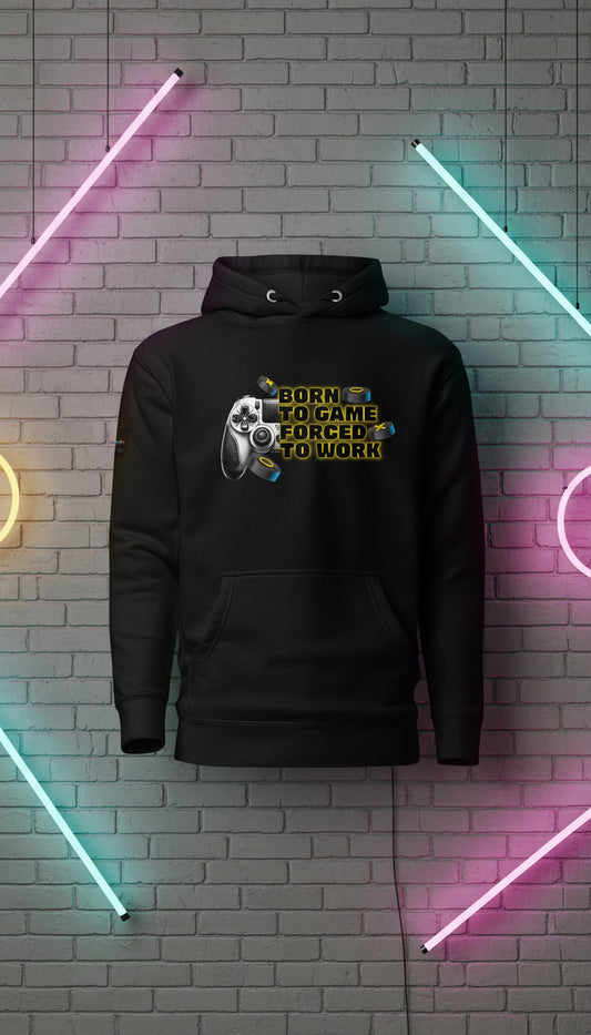 Gamer Level Born to Game Unisex Hoodie