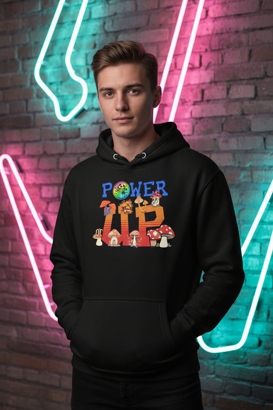 Gamer Level Power UP Unisex Hoodie