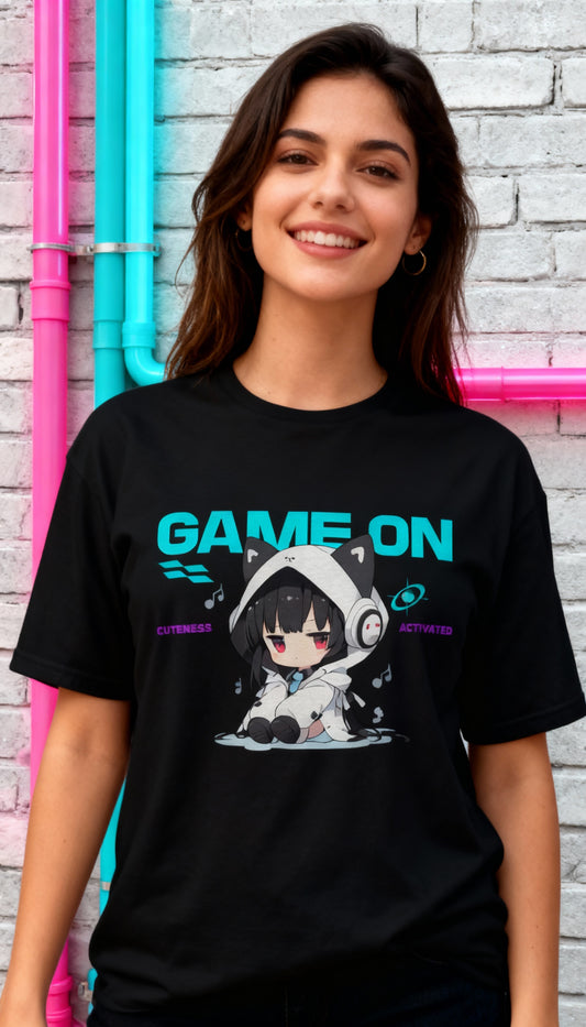 Gamer Level Cuteness Activated Unisex-T-Shirt