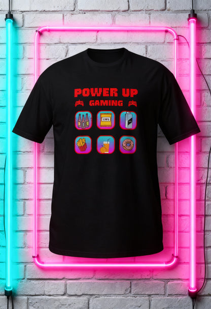 Gamer Level Power UPs Unisex-T-Shirt