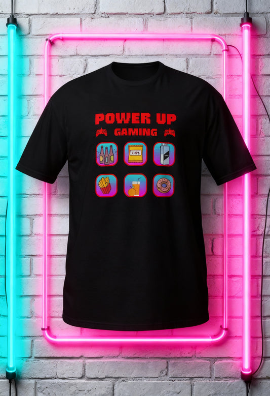 Gamer Level Power UPs Unisex-T-Shirt