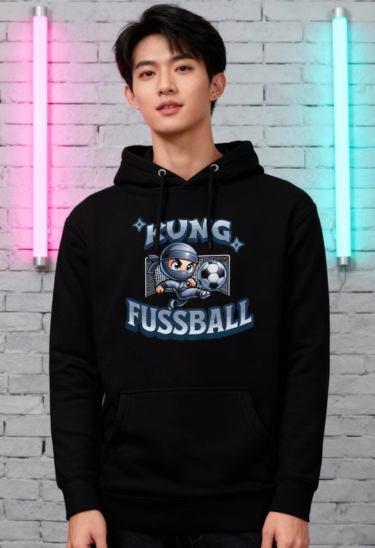 Gamer Level Kung Fussball Unisex Hoodie