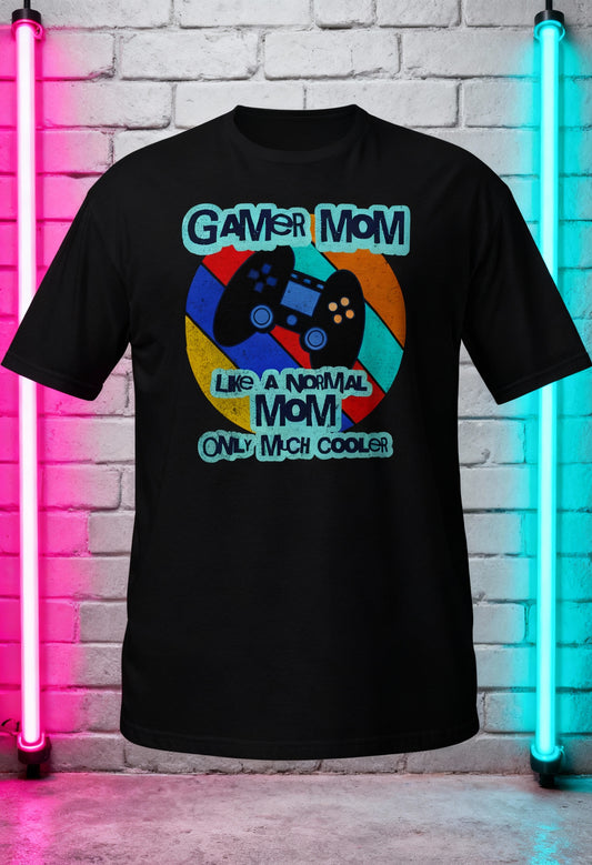 Gamer Level Gamer Mom Unisex-T-Shirt