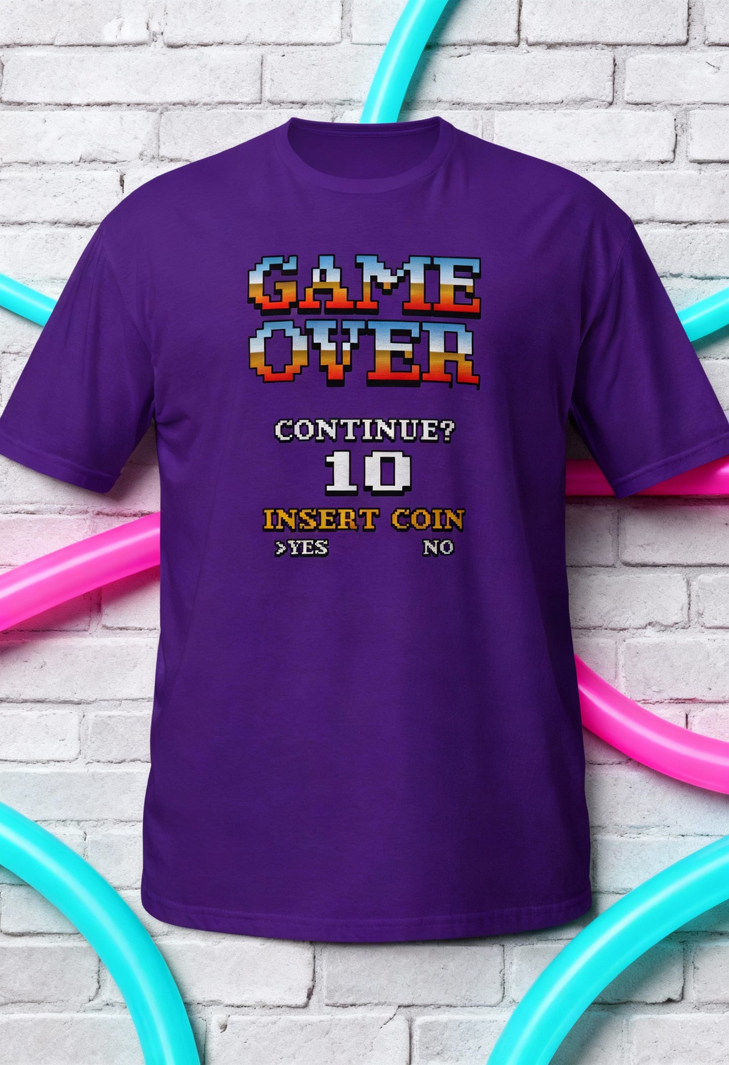 Gamer Level Game Over Unisex-T-Shirt