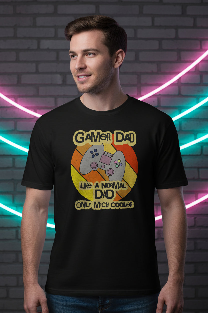 Gamer Level Gamer Dad Unisex-T-Shirt