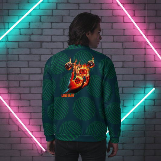 Gamer Level Lets Play Unisex Bomberjacke